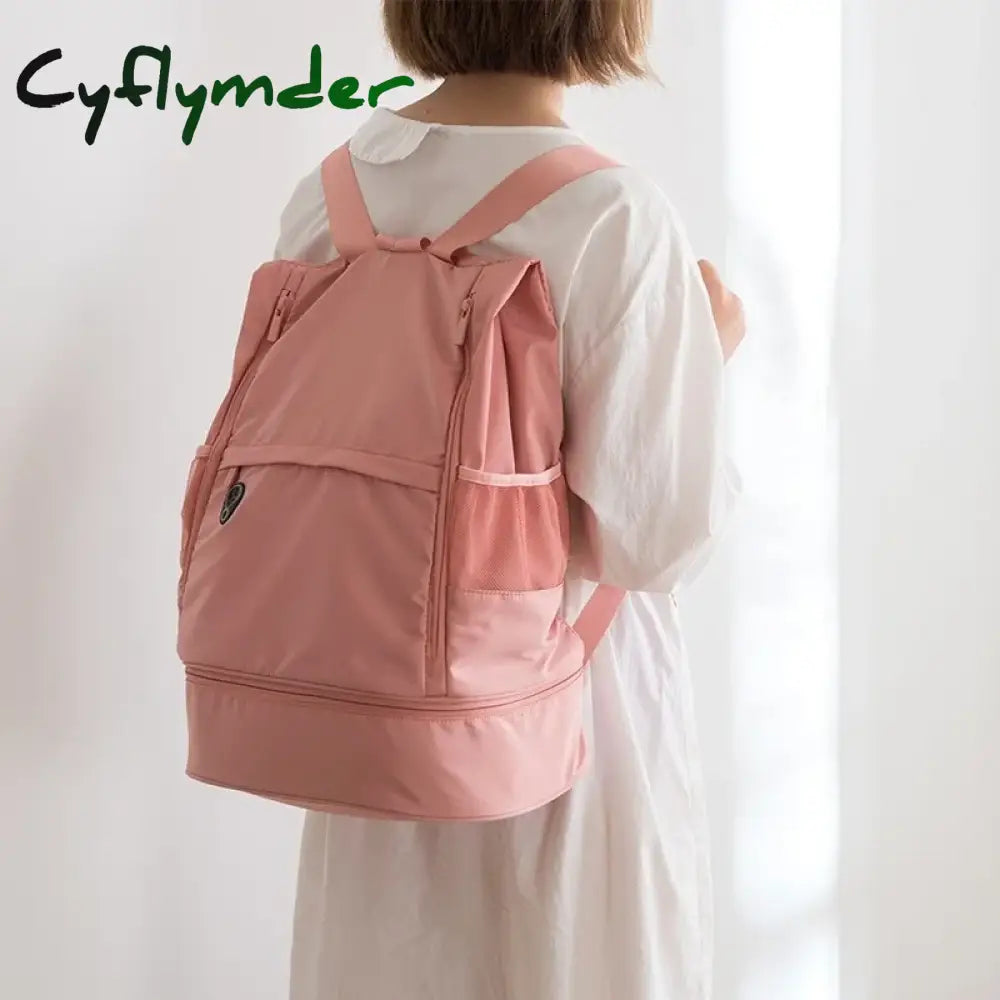 Cyflymder Gym Backpack Dry Wet Bag Swimming Women Fitness Bags For Shoes Sport Mochila Sports Swim