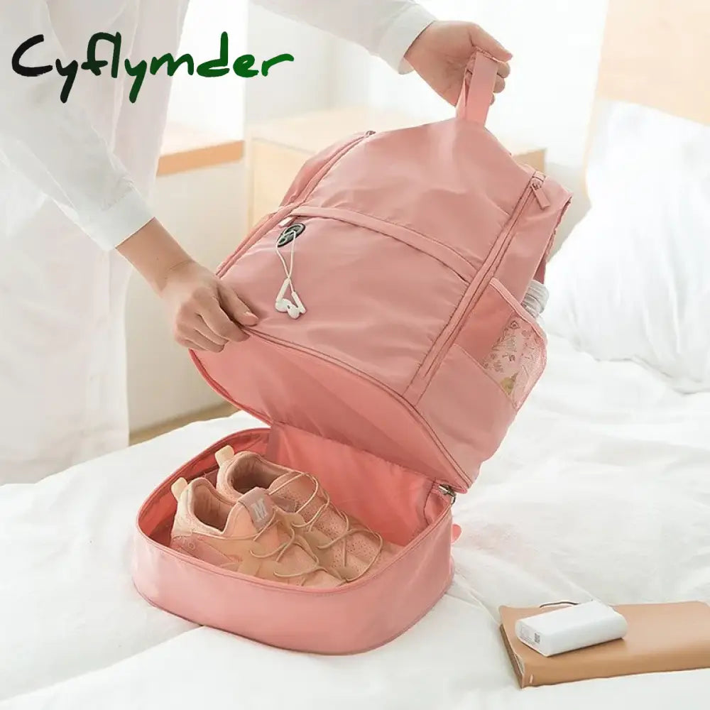 Cyflymder Gym Backpack Dry Wet Bag Swimming Women Fitness Bags For Shoes Sport Mochila Sports Swim