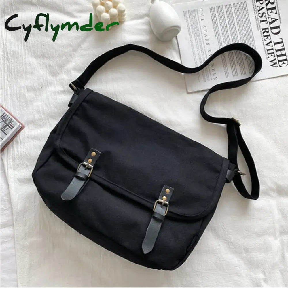 Cyflymder Handbags Women Bags Designer Japanese Tooling Shoulder Bag Female Student Korean Tide