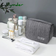 Cyflymder Hanging Toiletry Travel Bag Cosmetic Organizer Accessories Storage Makeup With Multi