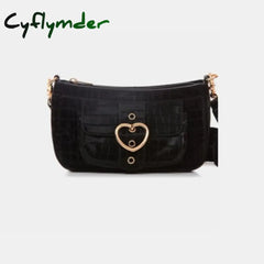 Cyflymder Harajuku Kawaii Lolita Shoulder Bag Women Pu Leather Candy Color Sweet Cute Crossbody