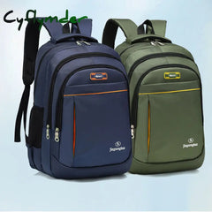 Cyflymder High Capacity Backpack Men Oxford Male Travel Bag Backpacks Fashion And Women Designer