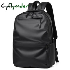 Cyflymder High Capacity Ultralight Backpack For Men Soft Polyester Fashion School Laptop Organizer