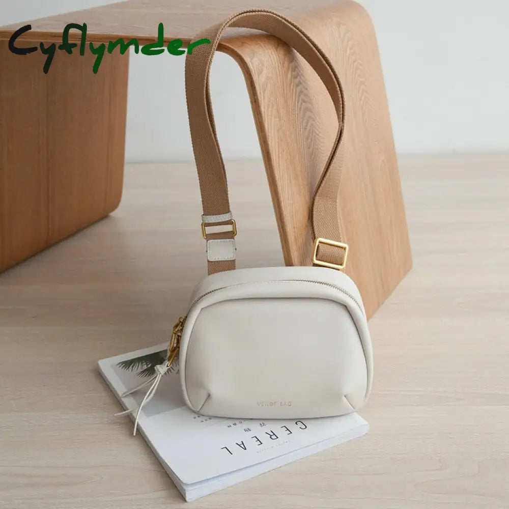 Cyflymder High Quality Mini Women Leather Bag Young Girl Fashion Soft Cowhide Shoulder Crossbody