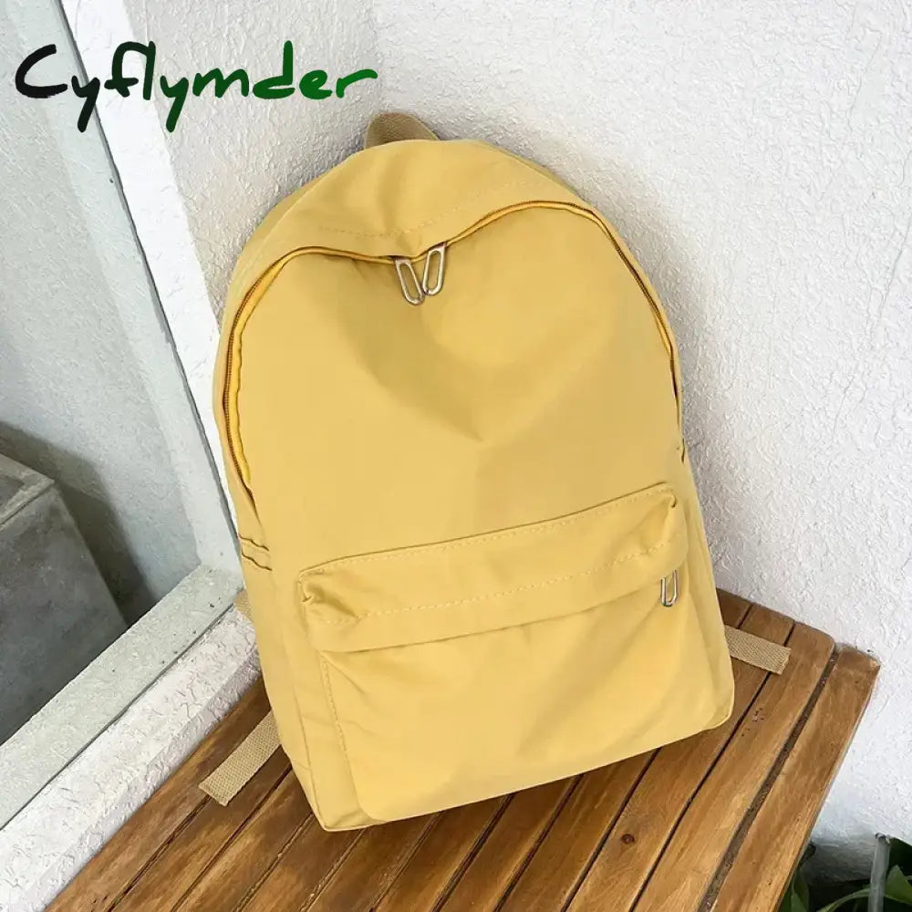 Cyflymder High Quality New Waterproof Nylon Women Backpack Female Travel Bag Backpacks Schoolbag for Teenage Girls