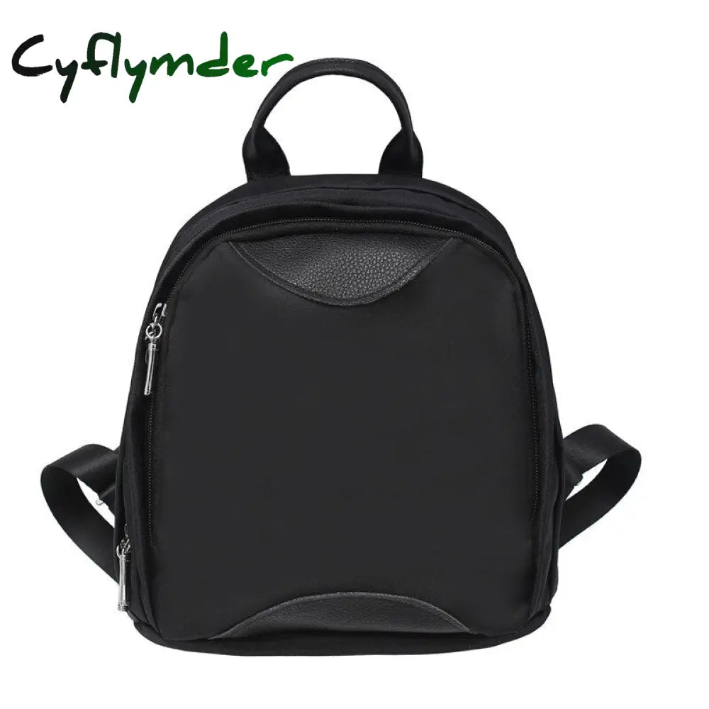 Cyflymder High Quality Waterproof Nylon Women’s Backpack Fashion Simple Ladies Shopping Small