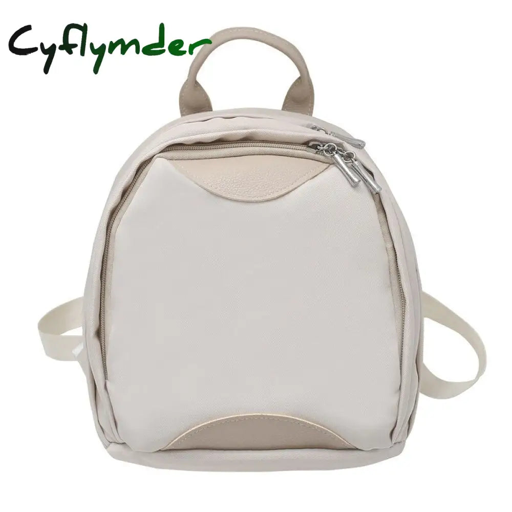 Cyflymder High Quality Waterproof Nylon Women’s Backpack Fashion Simple Ladies Shopping Small