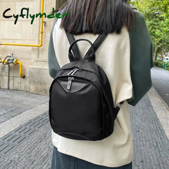 Cyflymder High Quality Waterproof Nylon Women’s Backpack Fashion Simple Ladies Shopping Small