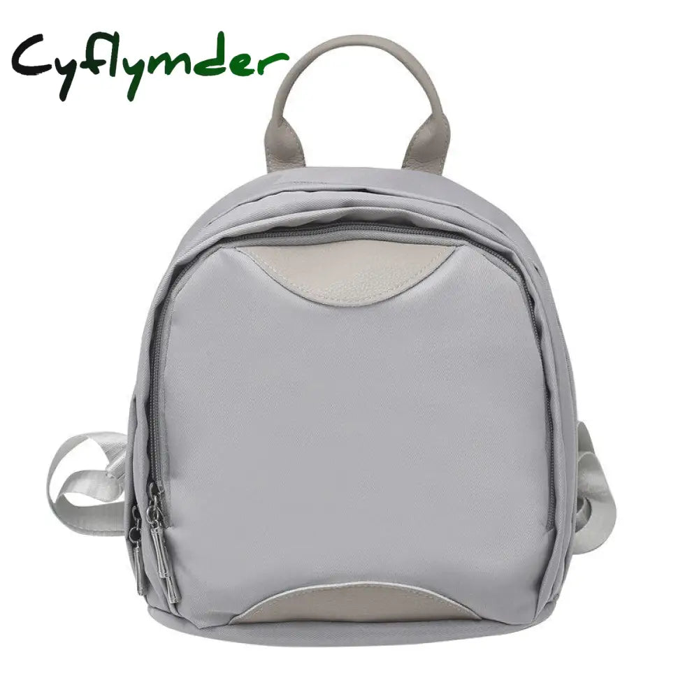 Cyflymder High Quality Waterproof Nylon Women’s Backpack Fashion Simple Ladies Shopping Small