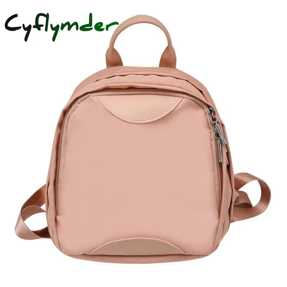 Cyflymder High Quality Waterproof Nylon Women’s Backpack Fashion Simple Ladies Shopping Small