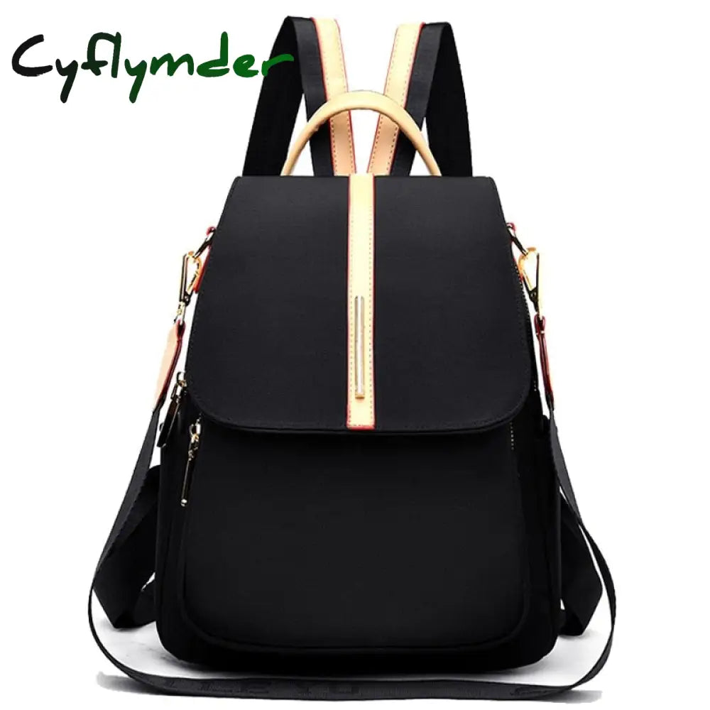 Cyflymder High Quality Waterproof Women Backpack Oxford Cloth Shoulder Bags For New Light School