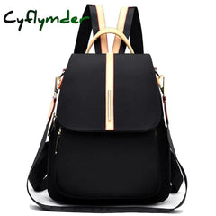 Cyflymder High Quality Waterproof Women Backpack Oxford Cloth Shoulder Bags For New Light School