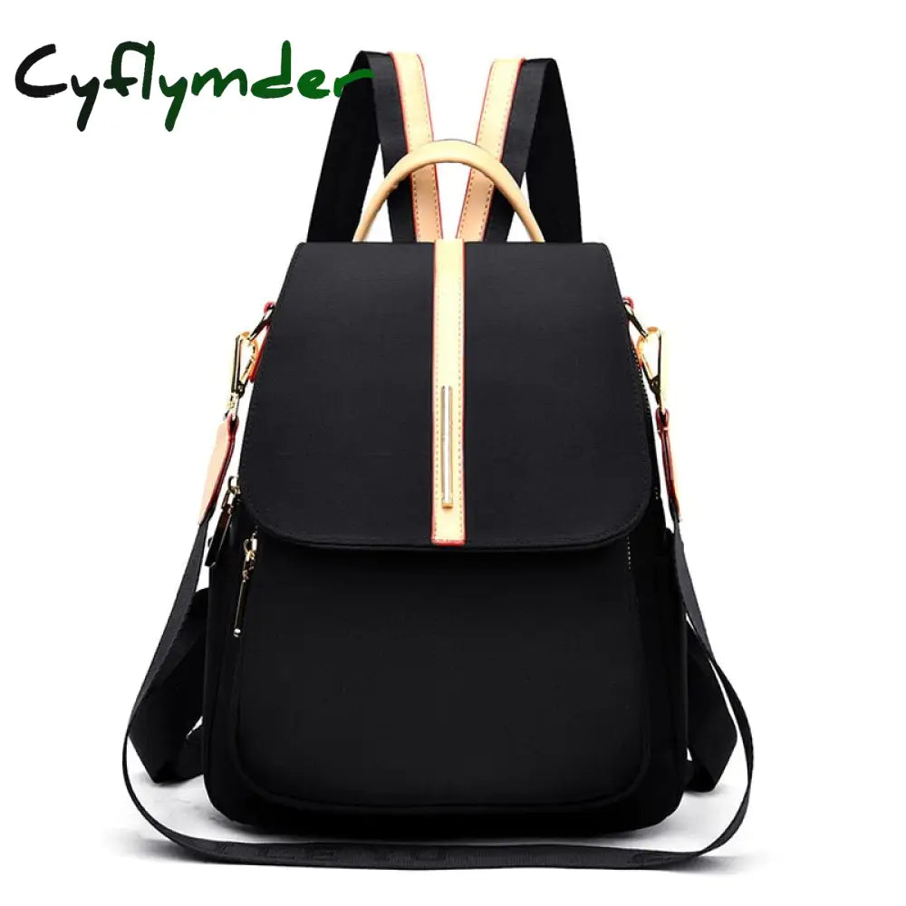 Cyflymder High Quality Waterproof Women Backpack Oxford Cloth Shoulder Bags For New Light School