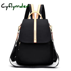 Cyflymder High Quality Waterproof Women Backpack Oxford Cloth Shoulder Bags For New Light School