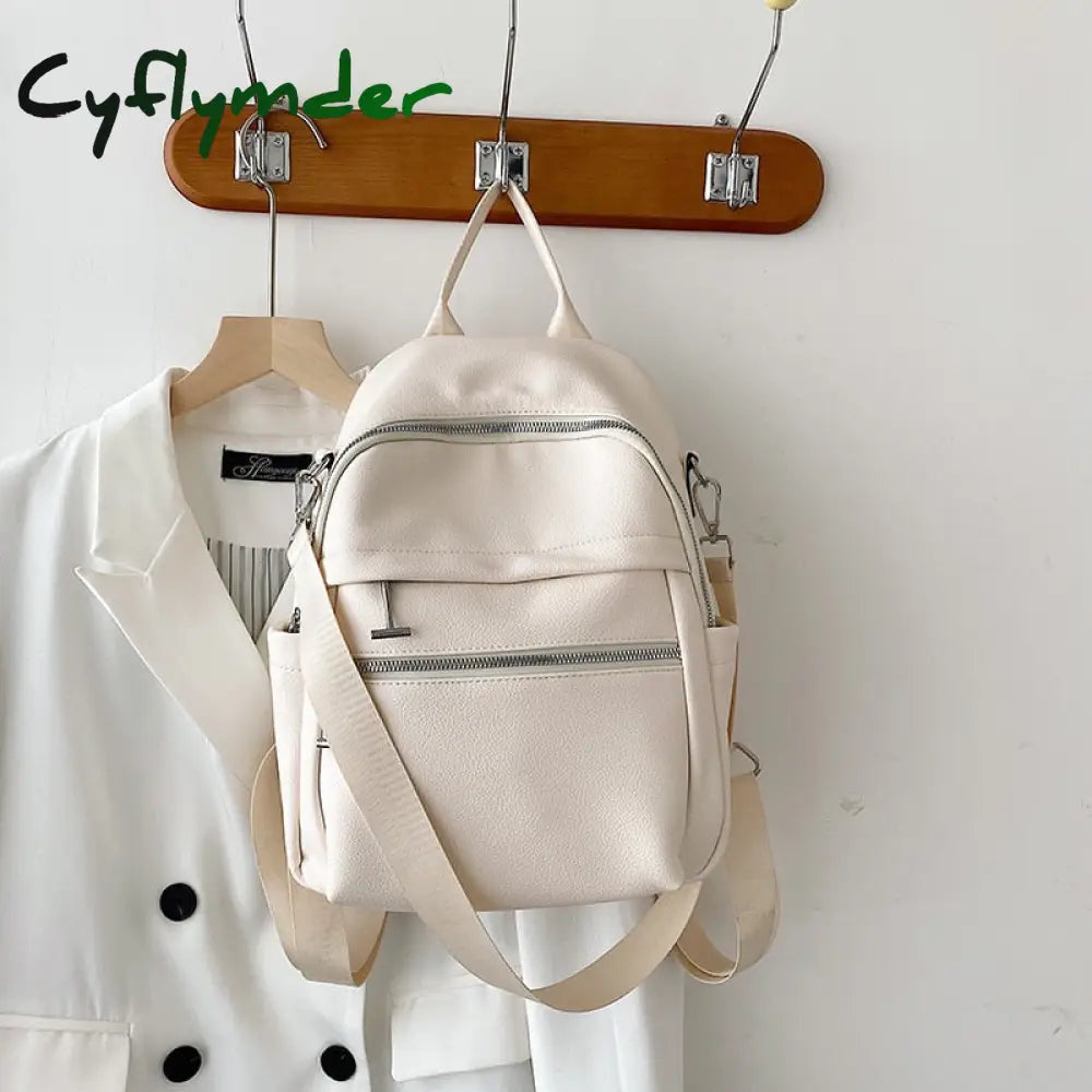 Cyflymder High Quality Women Backpack Multifunction Travel Bag Female Large Capacity Laptop Casual
