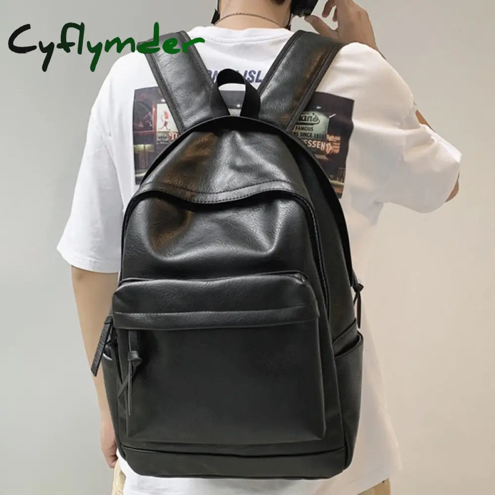 Cyflymder High Quality Women Man Backpack Soft Leather Men’s Backpacks Girl Luxury Designer Back