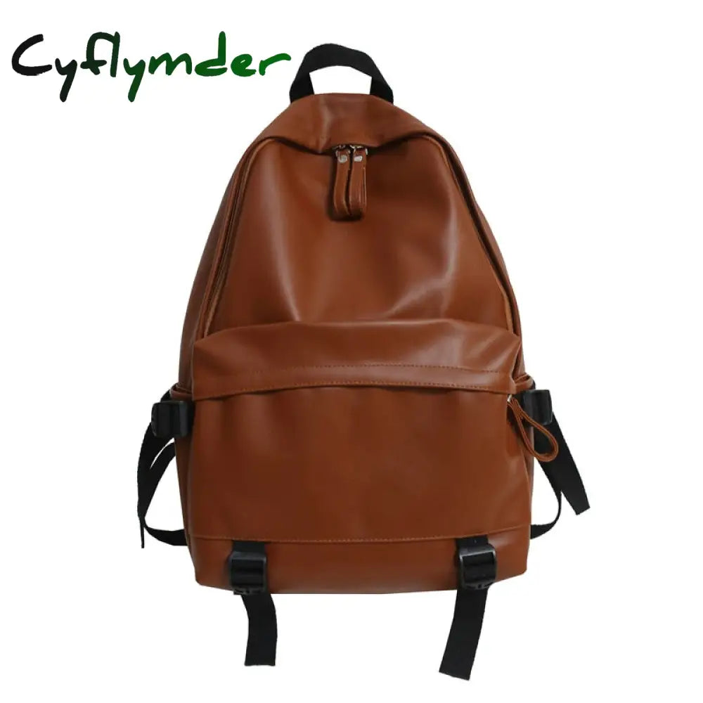 Cyflymder High Quality Women Man Backpack Soft Leather Men’s Backpacks Girl Luxury Designer Back