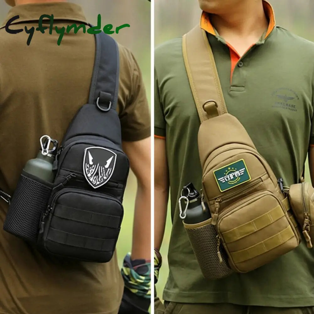 Cyflymder Hiking Trekking Backpack Sports Climbing Shoulder Bags Tactical Camping Hunting Fishing