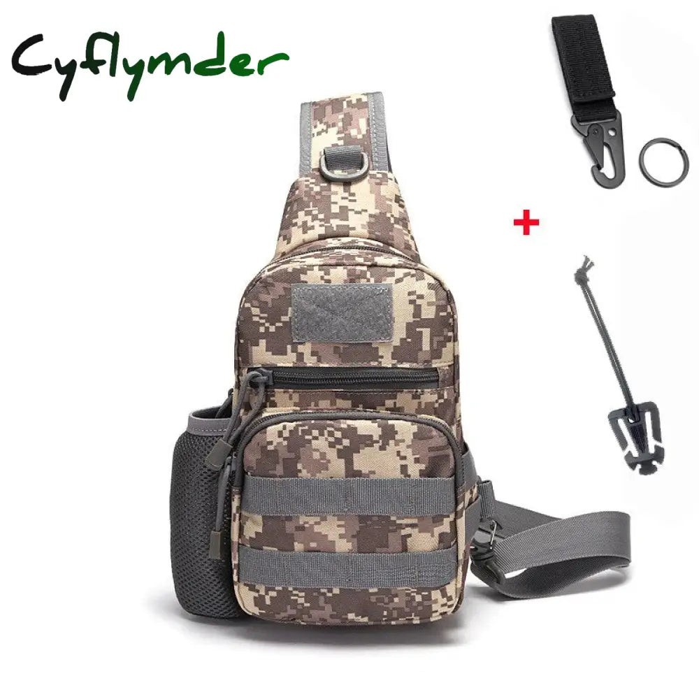 Cyflymder Hiking Trekking Backpack Sports Climbing Shoulder Bags Tactical Camping Hunting Fishing