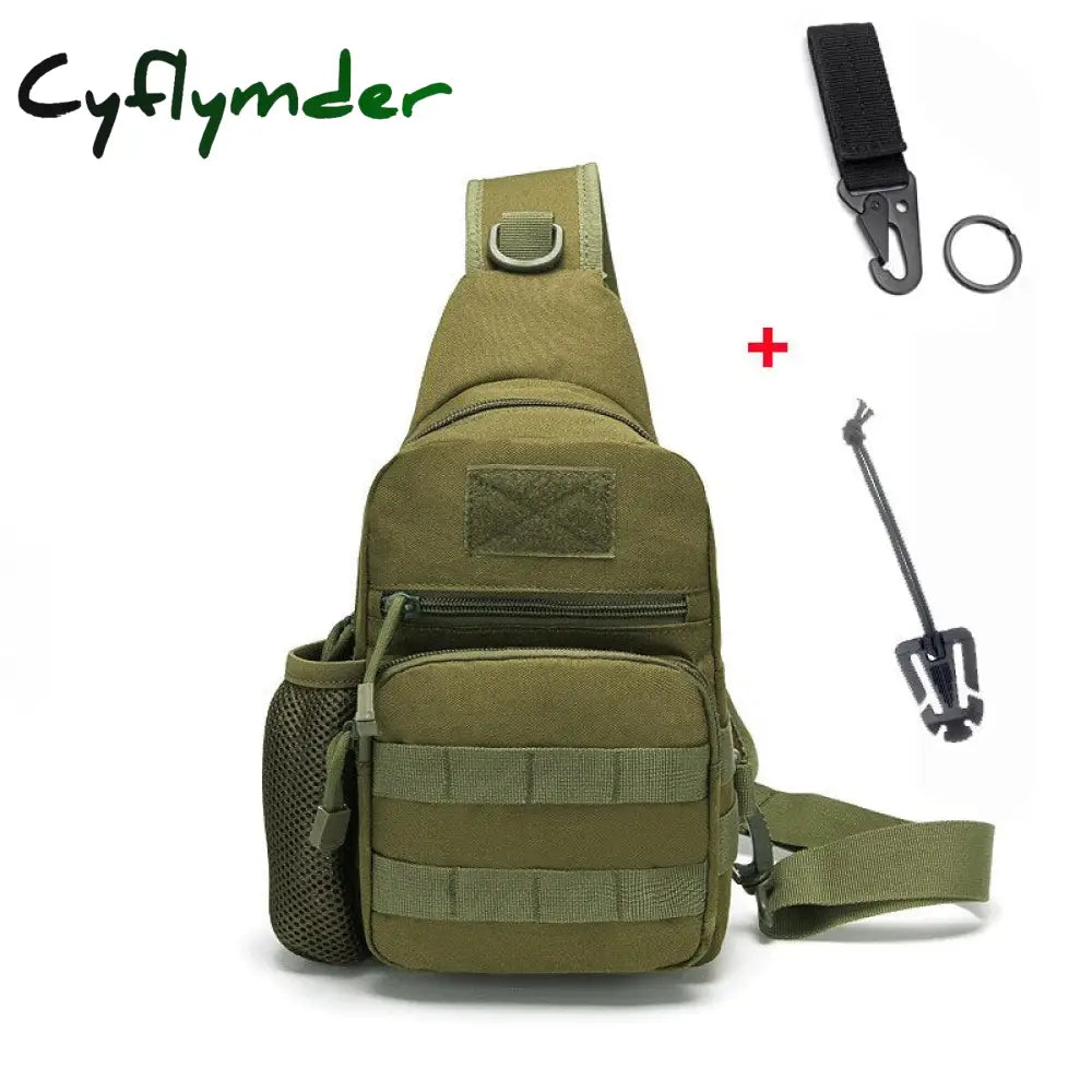 Cyflymder Hiking Trekking Backpack Sports Climbing Shoulder Bags Tactical Camping Hunting Fishing