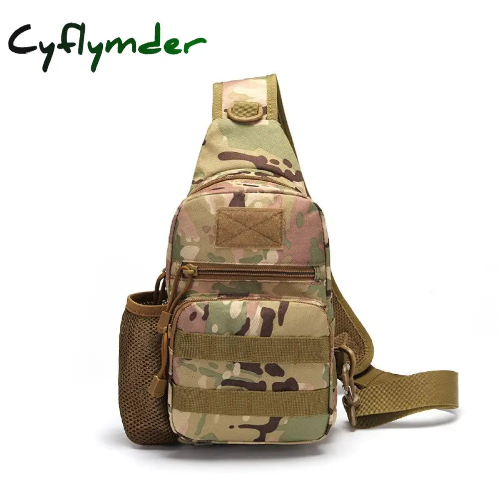 Cyflymder Hiking Trekking Backpack Sports Climbing Shoulder Bags Tactical Camping Hunting Fishing