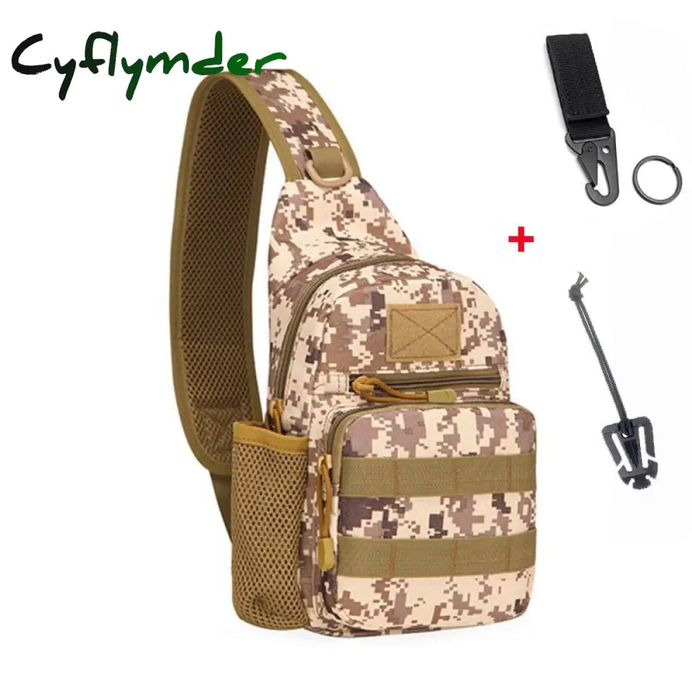 Cyflymder Hiking Trekking Backpack Sports Climbing Shoulder Bags Tactical Camping Hunting Fishing