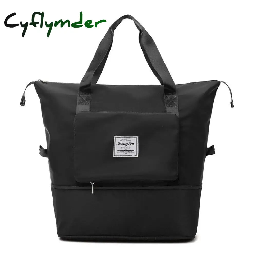 Cyflymder Hot Large Capacity Folding Travel Bags Waterproof Tote Handbag Duffle Multifunctional