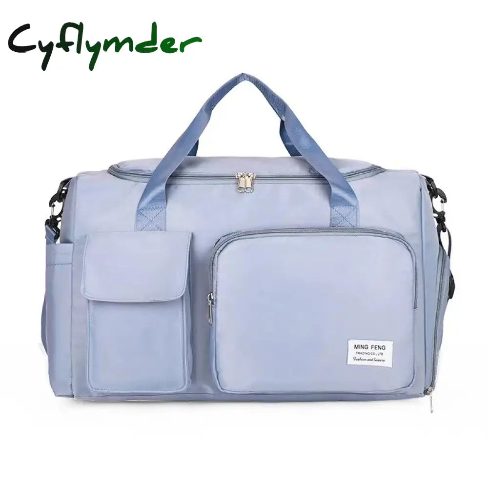 Cyflymder Hot Large Capacity Folding Travel Bags Waterproof Tote Handbag Duffle Multifunctional