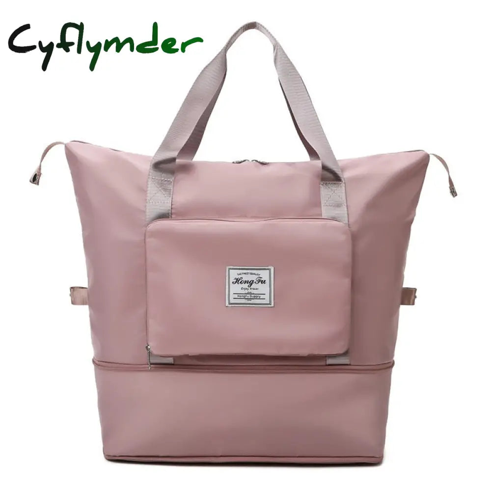 Cyflymder Hot Large Capacity Folding Travel Bags Waterproof Tote Handbag Duffle Multifunctional