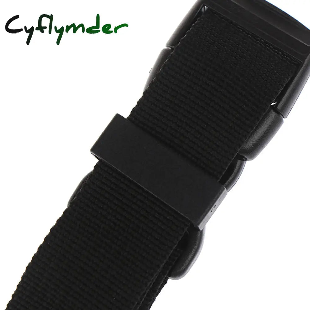 Cyflymder Hot Sale Portable Black Nylon Anti-Theft Luggage Strap Holder Gripper Add Bag Handbag