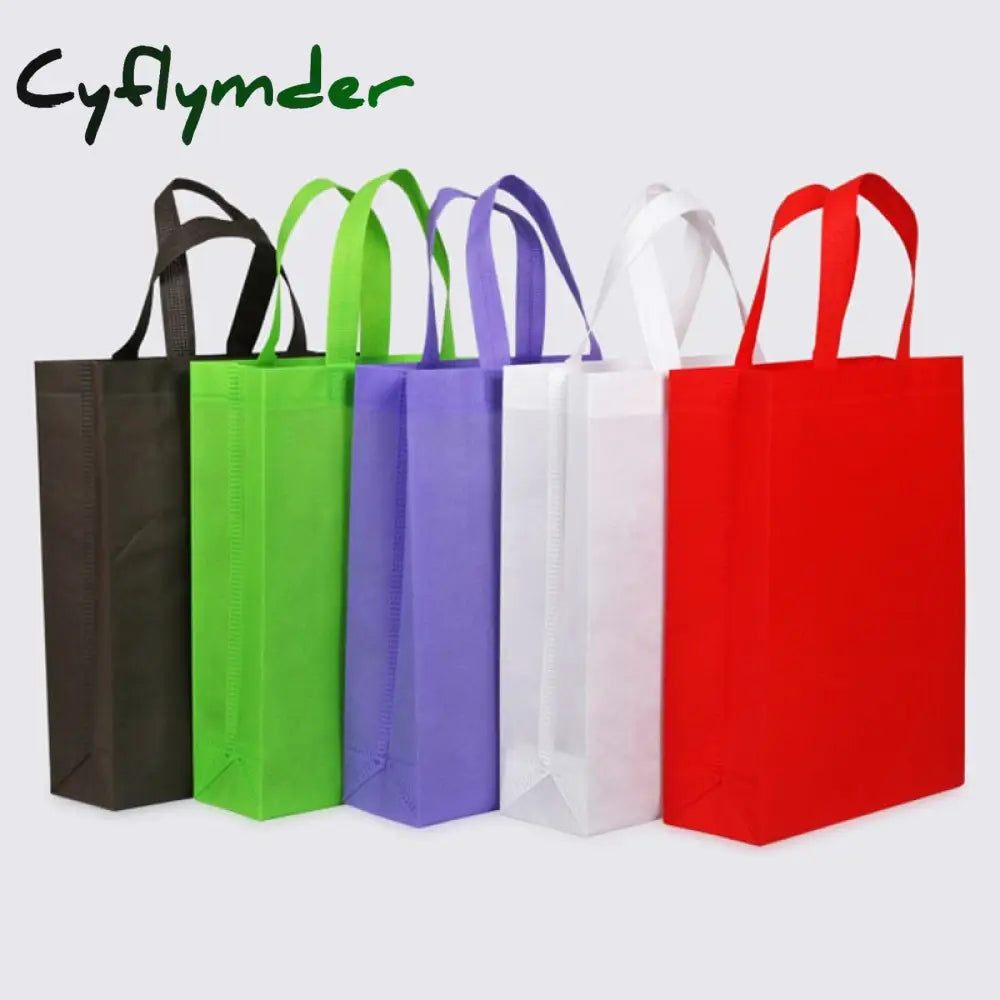 Cyflymder Hot Selling High Quality Eco Non-Woven Bag Shopping With Handlefor Clothes /Christmas