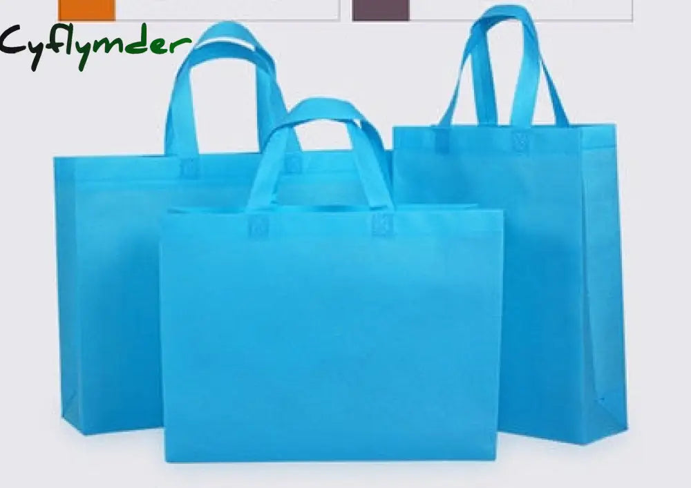 Cyflymder Hot Selling High Quality Eco Non-Woven Bag Shopping With Handlefor Clothes /Christmas