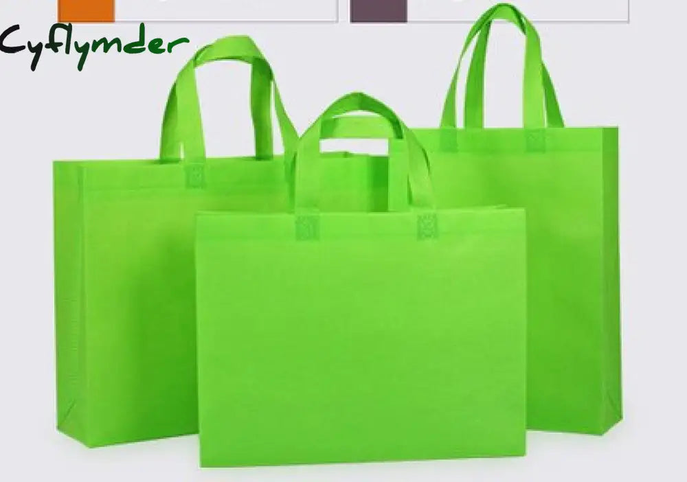 Cyflymder Hot Selling High Quality Eco Non-Woven Bag Shopping With Handlefor Clothes /Christmas