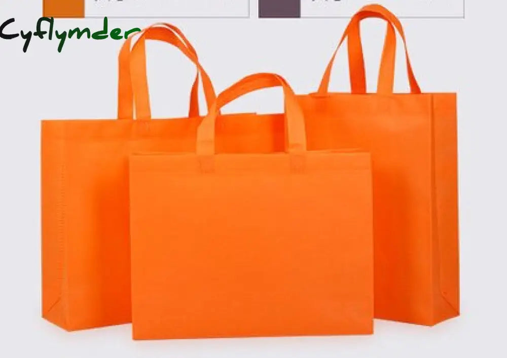 Cyflymder Hot Selling High Quality Eco Non-Woven Bag Shopping With Handlefor Clothes /Christmas