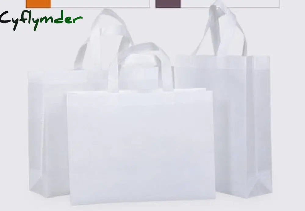 Cyflymder Hot Selling High Quality Eco Non-Woven Bag Shopping With Handlefor Clothes /Christmas