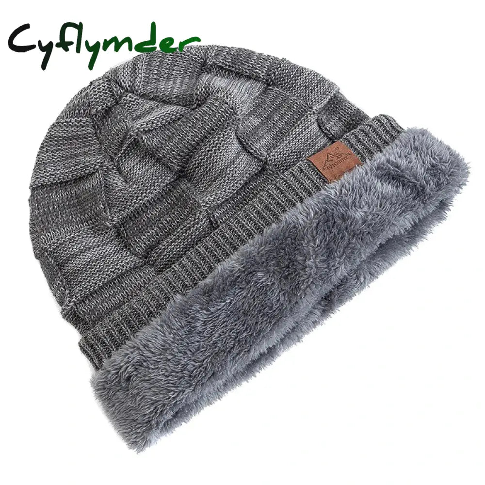 Cyflymder Hot Women Winter Hats Fashion Slouchy Warm Beanie Fashion Female Multicolor Mixing Color Design Knitted Cap