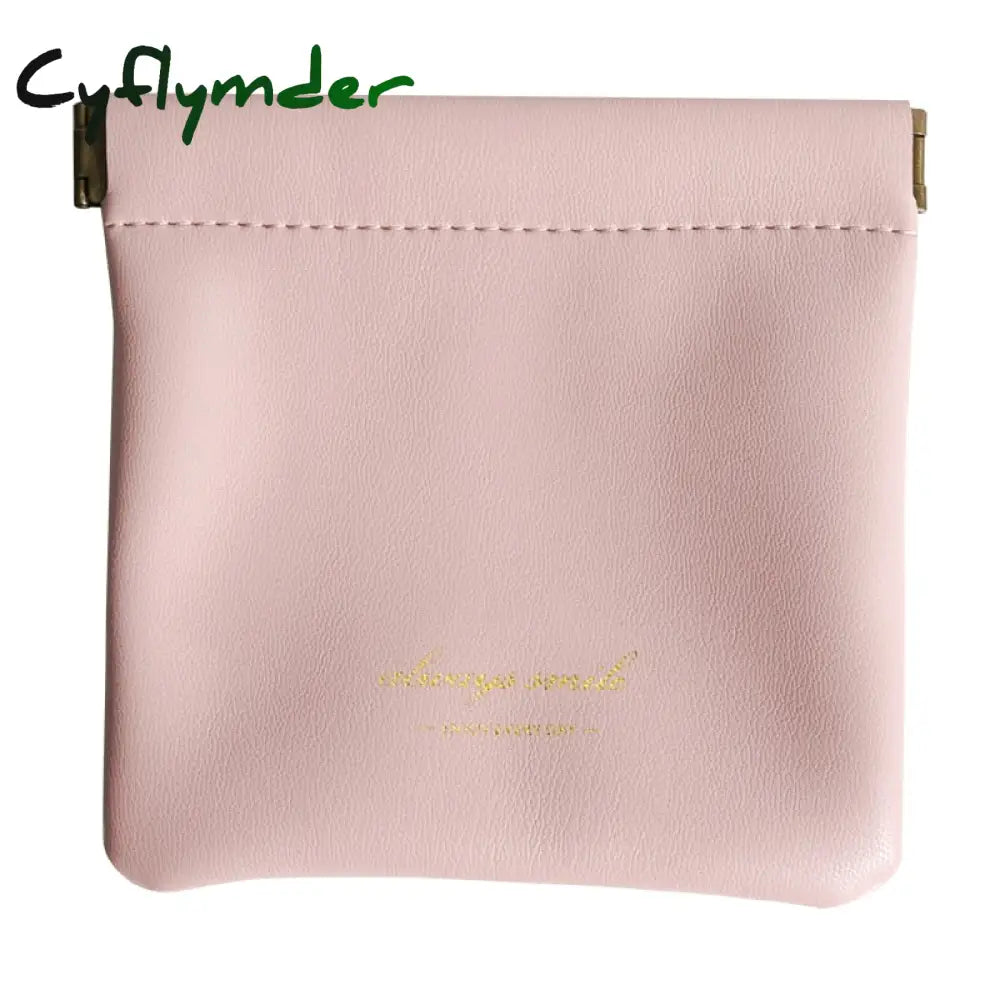 Cyflymder Ins Cosmetic Bag Small Portable Airpods Protective Sleeve Mini Earphone Sundries Lipstick