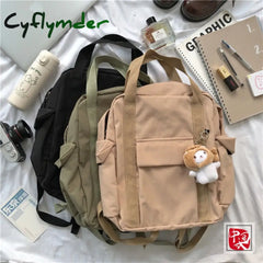 Cyflymder Ins Japanese Harajuku Girl Backpack Mori Literature And Art Small Fresh Schoolbag Female