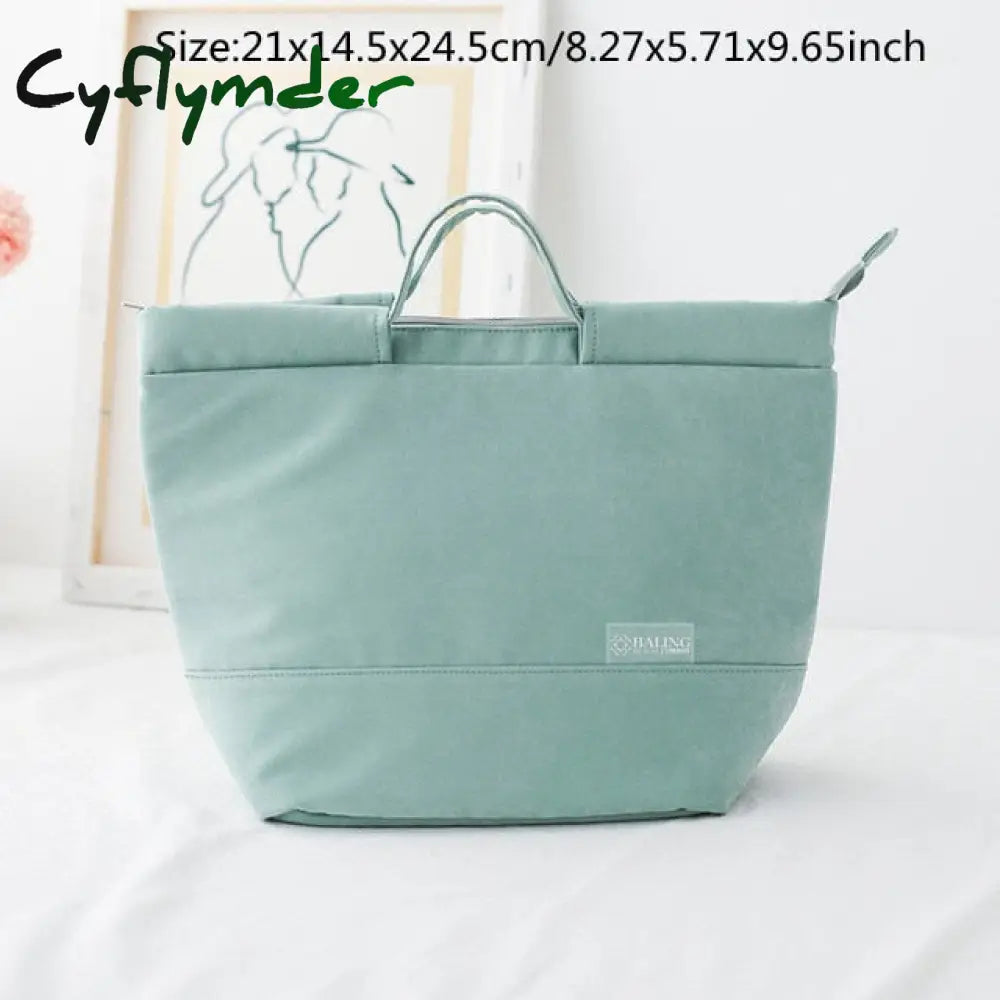 Cyflymder Insulated Heat Lunch Bags Thermal Women Picnic Bento Box Boys Thermo Pouch Fresh Keeping