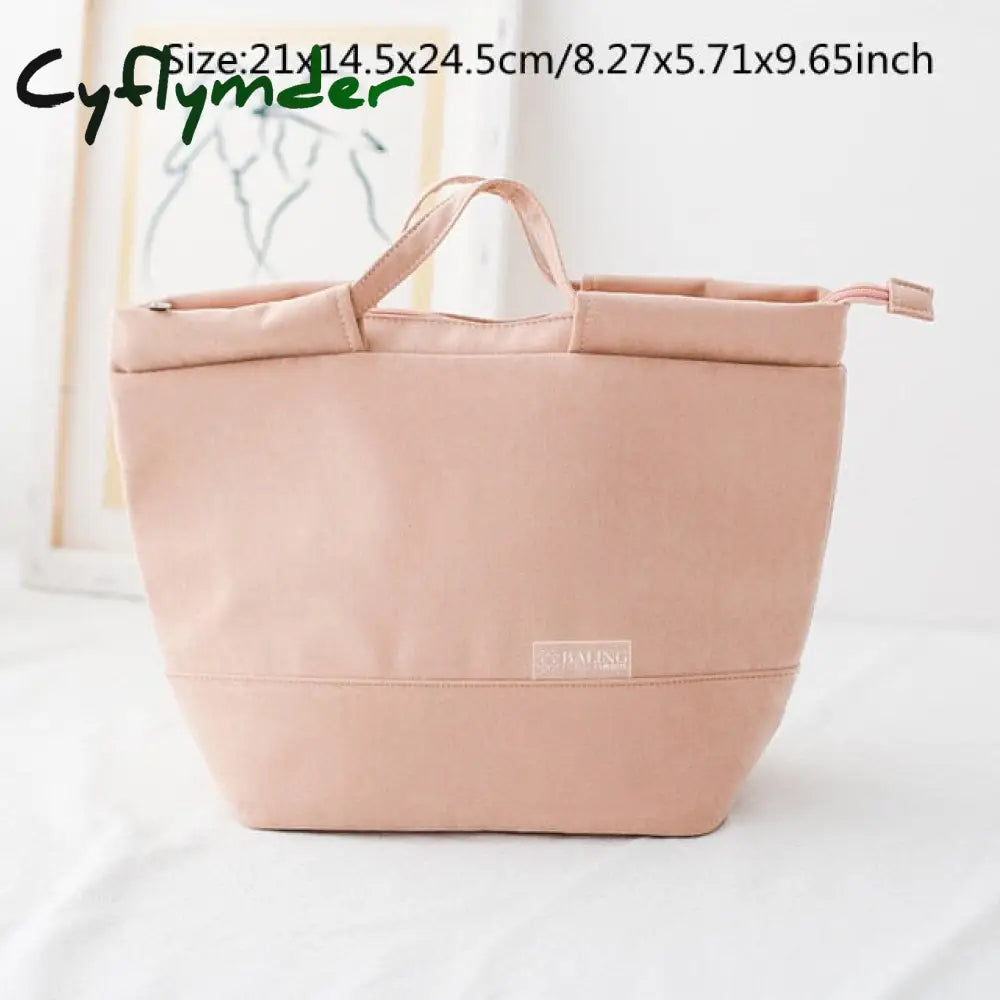 Cyflymder Insulated Heat Lunch Bags Thermal Women Picnic Bento Box Boys Thermo Pouch Fresh Keeping