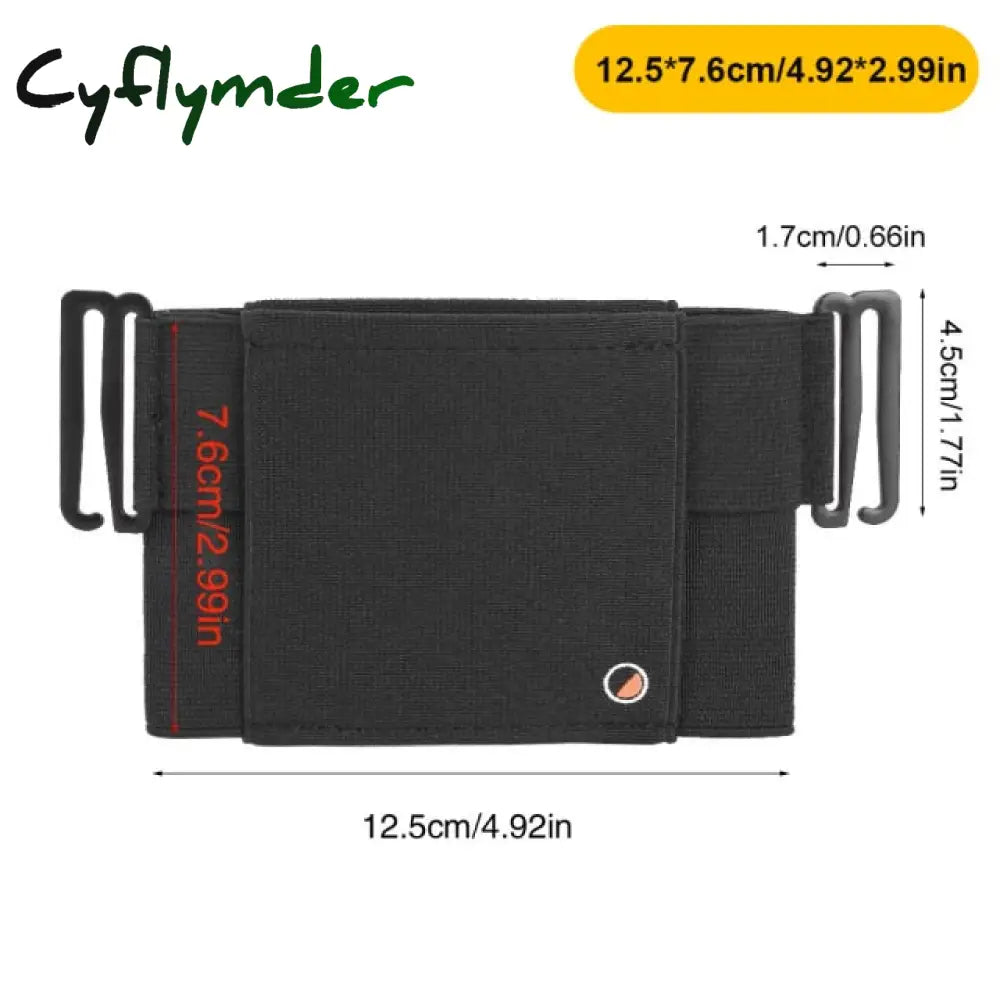Cyflymder Invisible Wallet Waist Bag Belt Pouch Portable Card Storage For Men Women Passport Holder