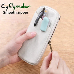 Cyflymder Japan Kokuyo Pencil Case Series Double-Sided Magnetic Canvas Stationery Convenient