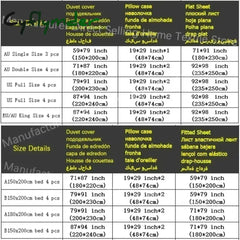 Cyflymder Japan Style Plaid Queen Size Duvet Cover Set with Sheets High Quality Skin Friendly Bedding Set King Single