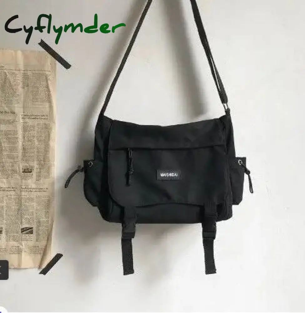 Cyflymder Japanese College Style Vintage Schoolbag Female Cute Girl Student Messenger Bag Korean