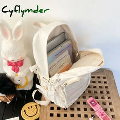 Cyflymder Japanese Kawaii Itabag Women New Transparent Backpack Women Large Capacity Ita Backpack School Bags for