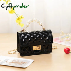 Cyflymder Jelly Handbags Women’s Shoulder Bag Pvc Mini Crossbody Bags For Women Small Cluth Purse