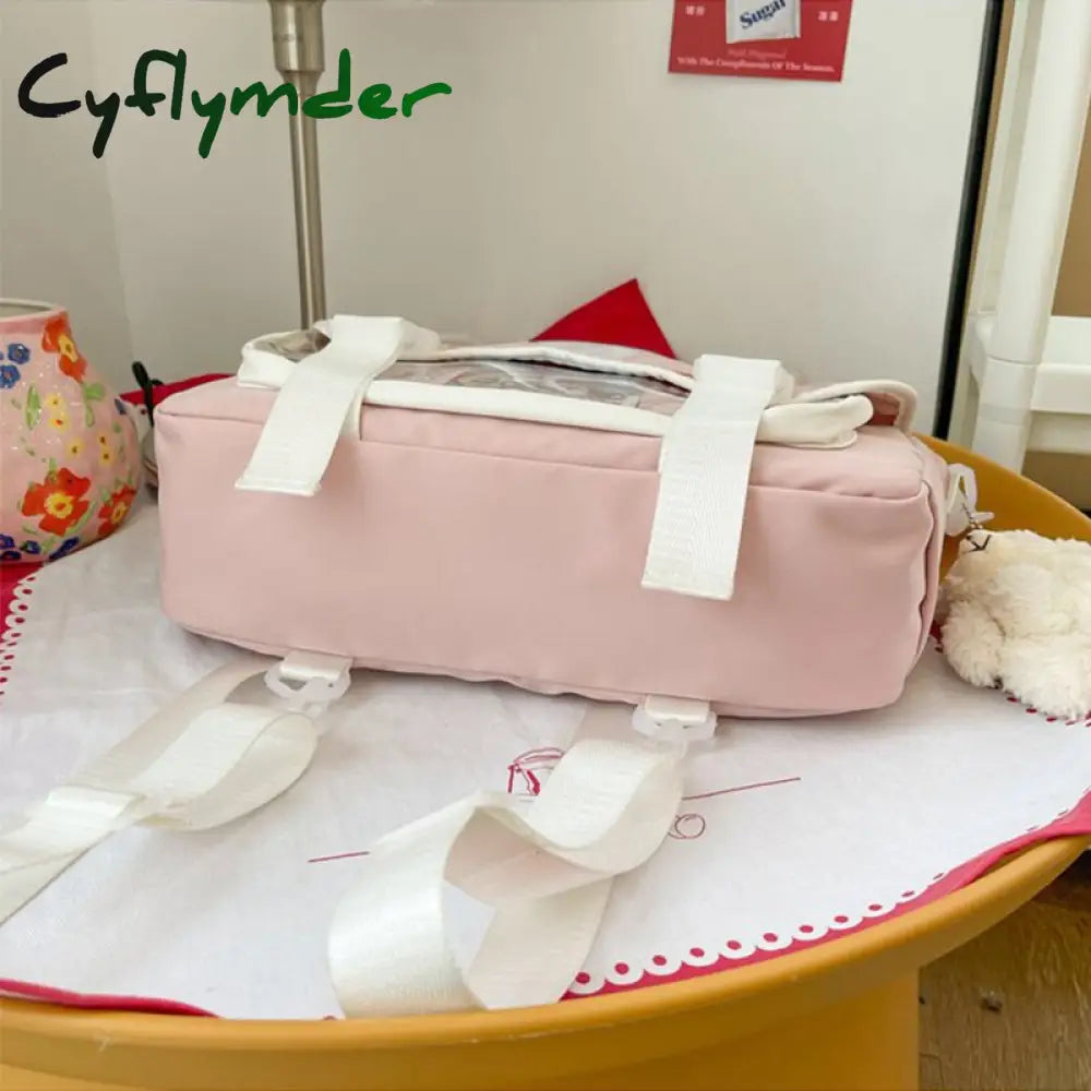 Cyflymder Kawaii Backpack Women Luxury Designer Shopper Bag New High Quality Fashion Japanese Style
