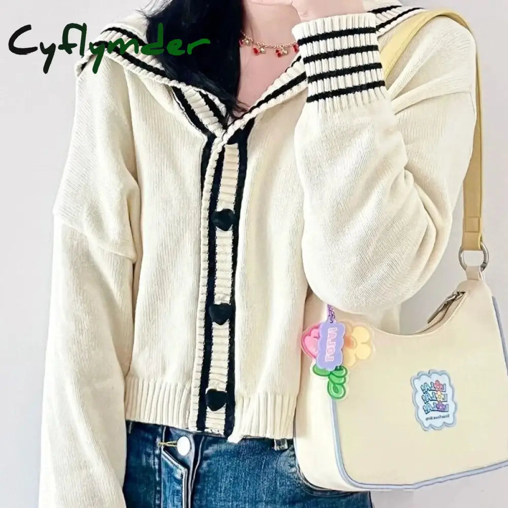 Cyflymder Kawaii Cute Shoulder Bag Letter Print Korean Style Casual Crossbody New Literary Girl