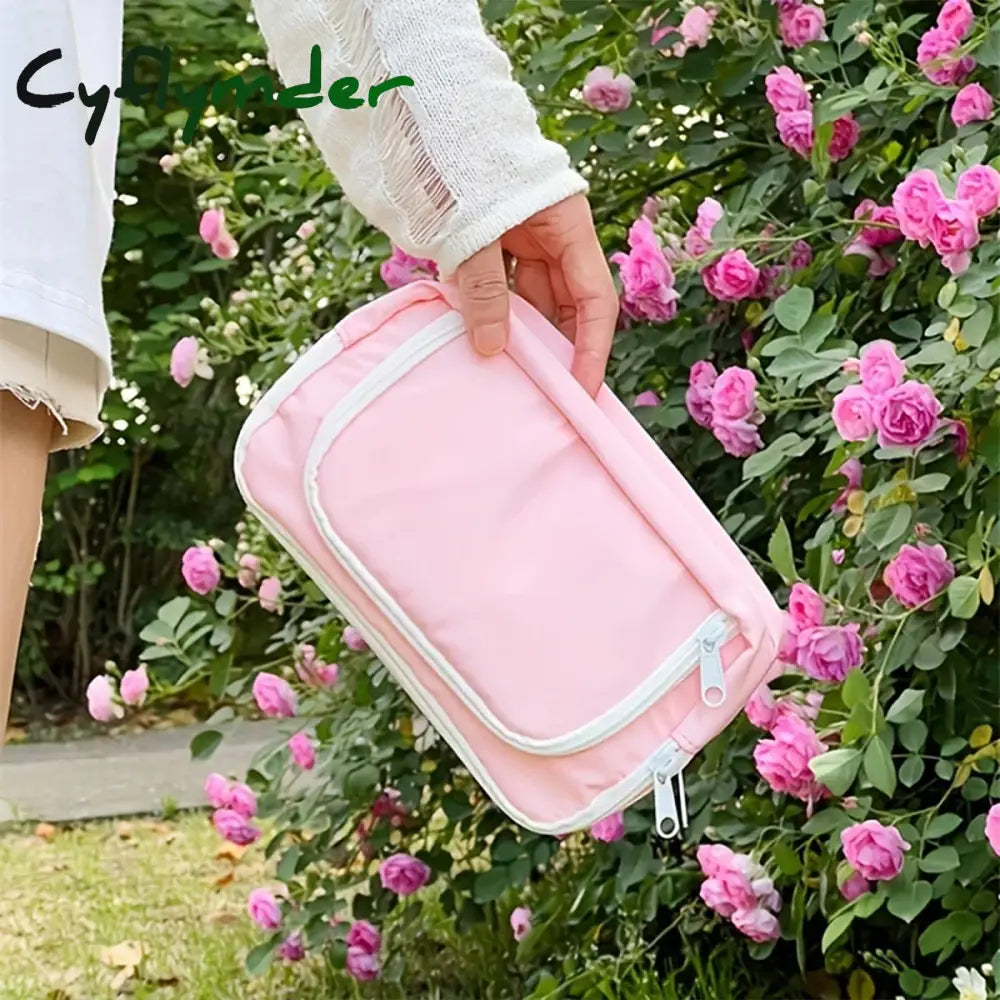 Cyflymder Kawaii Pencil Case Large Capacity Aesthetic Pen Bag Holder Bag Children Pen Case School Office Supplies