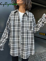 Cyflymder - Keep In Check Oversized Shirt Black / S Shirts